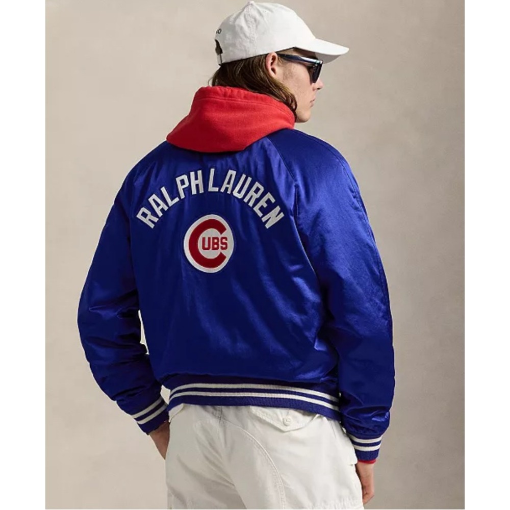 Polo Ralph‎ Lauren x MLB Cubs Varsity Jacket S Cooperstown Collection Baseball